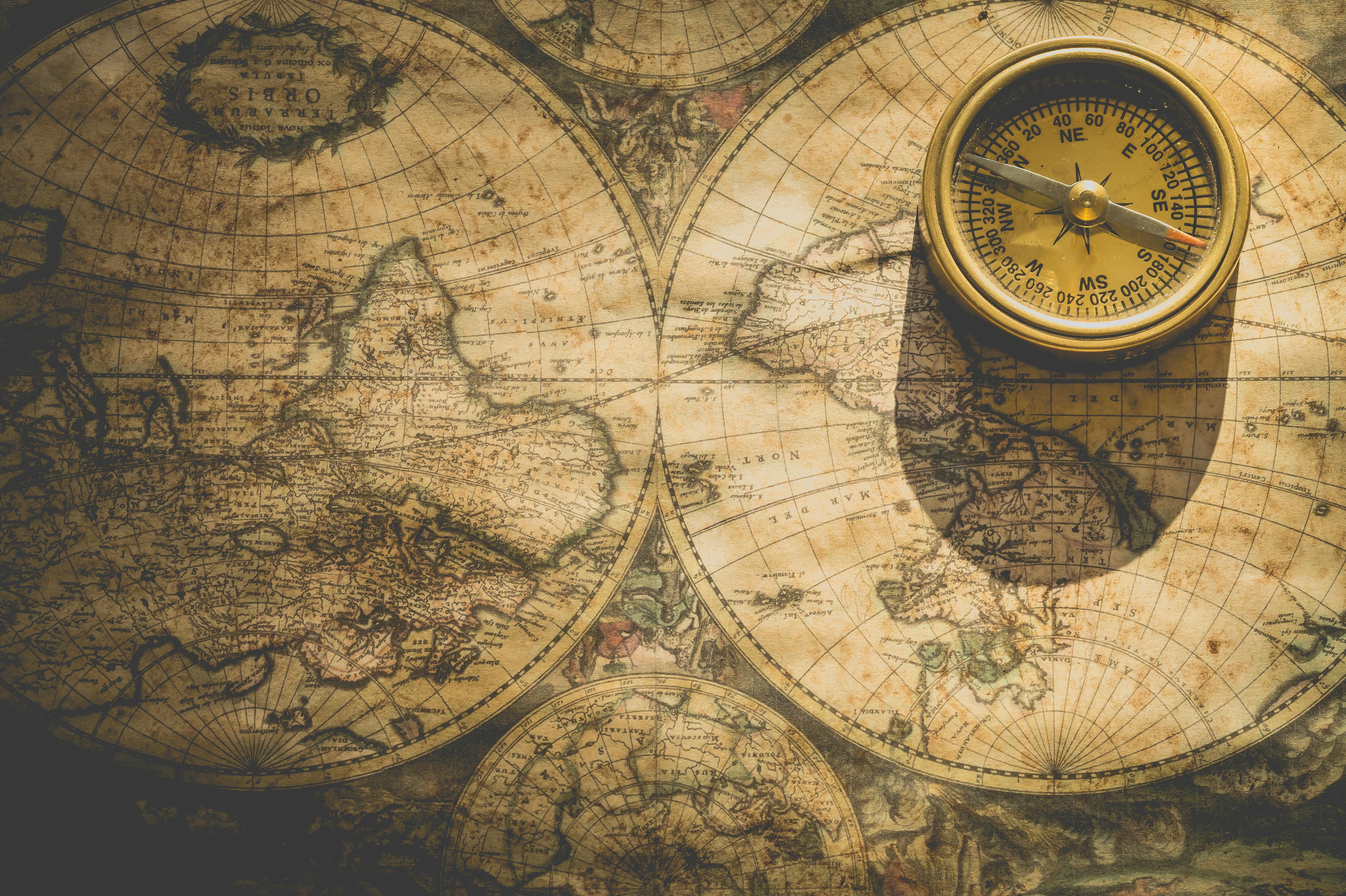 Compass and a Map